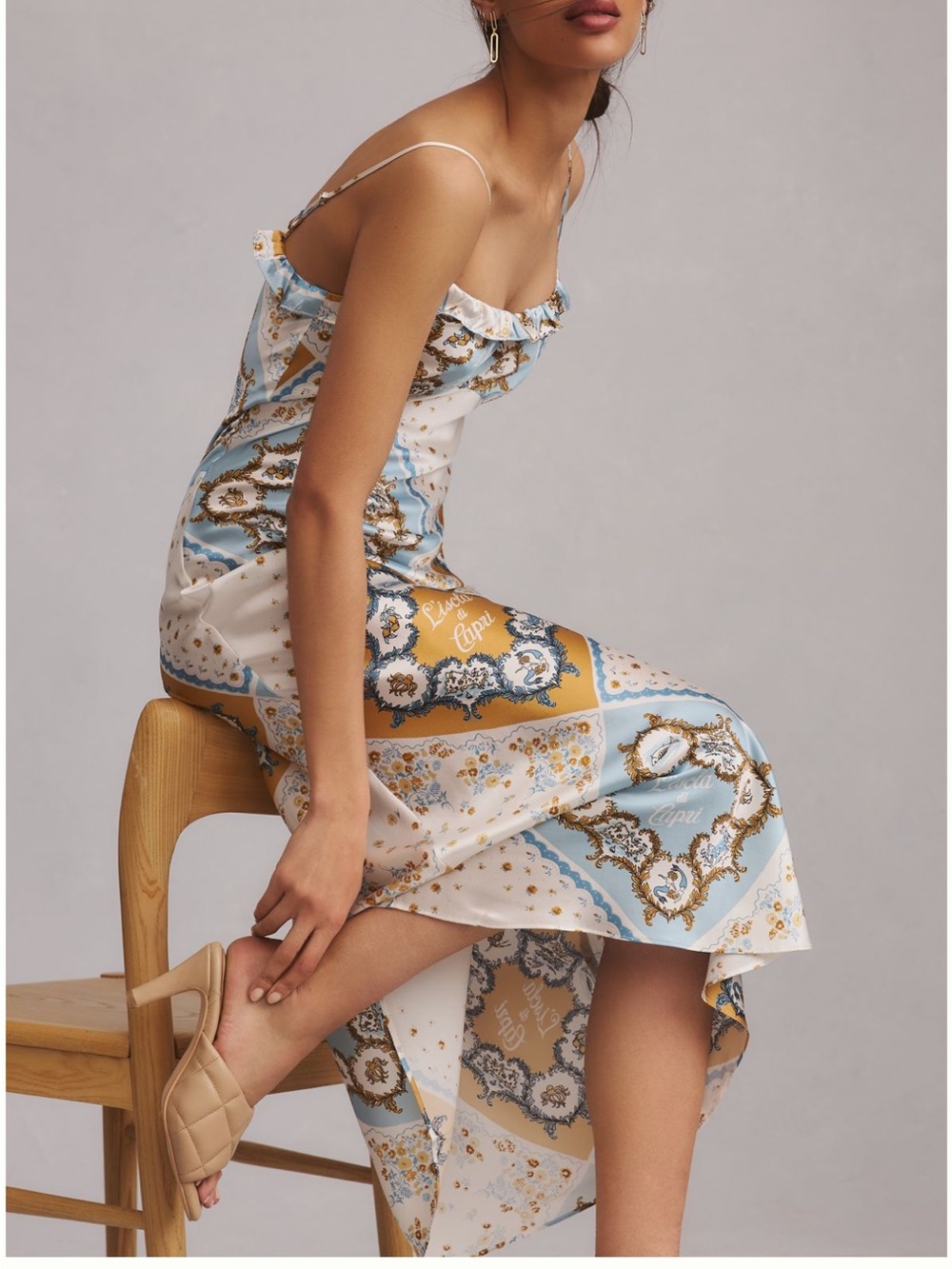 Reformation Aribella Silk Dress